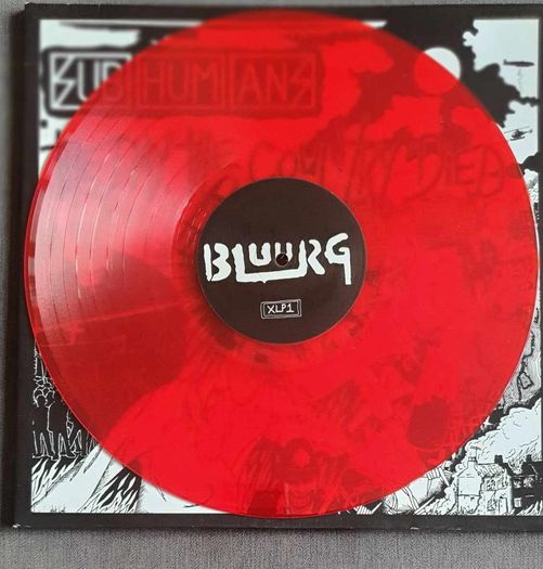 Subhumans   The Day The Country Died. LP  Anarco Punk Hardcore Crust