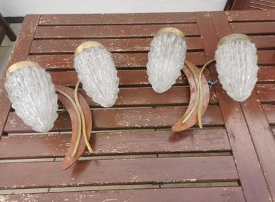 Art Deco wall lamps