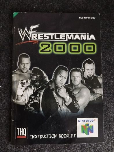 Wrestlemania 2000 N64