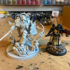 Warhammer 40k Dark Angels Lion El Jonson & Azrael Proxy