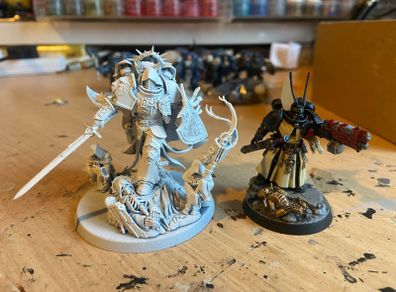 Warhammer 40k Dark Angels Lion El Jonson & Azrael Proxy