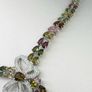 Silver Multi Tourmaline & Zircon Butterfly Lariat Image 10