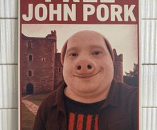 Free John Pork Tin Metal Sign