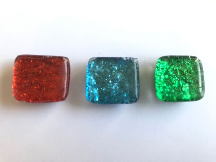 Handmade Fridge Magnets - Set of 3 - FREE DELIVERY