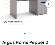 Sturdy desk with ample storage on sale