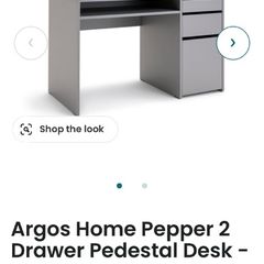 Sturdy desk with ample storage on sale