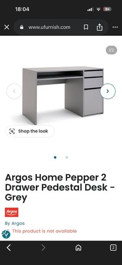 Sturdy desk with ample storage on sale