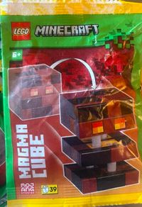 10 x lego minecraft magma cube