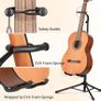 Guitar Stands with Neck Holder Folding Tripod Floor Metal Universal Holder, for Acoustic Electric Guitars Ukulele Violin Banjo Mandolin (FREE POSTAGE) Image 4