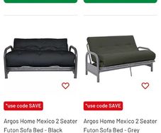 sofa bed / futon brand new boxed unused