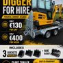 Digger self Drive Hire Image 2