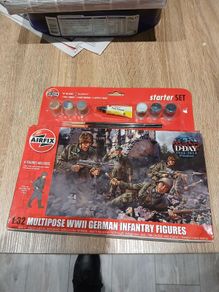 Airfix Multipose Ww2 German Infantry Figures