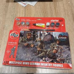Airfix Multipose Ww2 German Infantry Figures