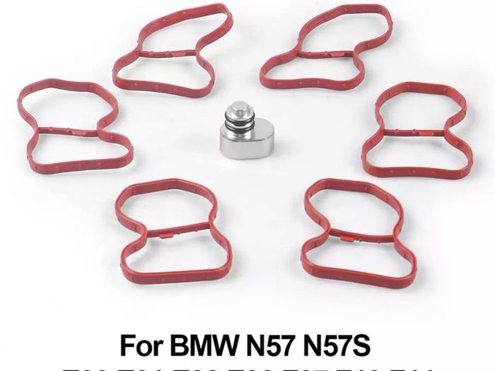 Swirl Flaps Plug Remove Kit Delete Kit With 6 Gaskets For BMW N57 N57S E90 E91 E92 E93 F07 F10 F11