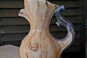 Mid-century sculptural ceramic pitcher