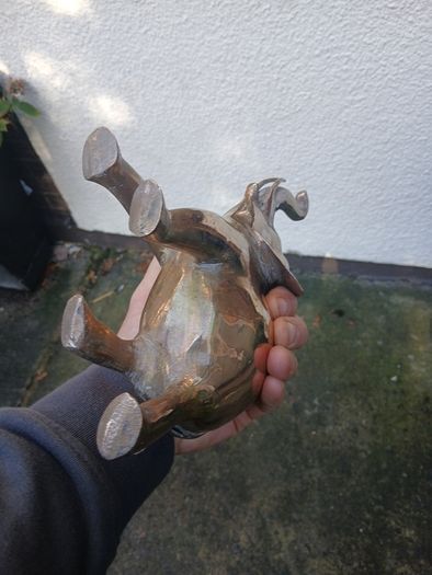 large brass animals