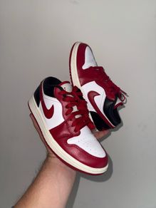 Nike Air Jordan red black women size 37,5