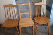 Wooden chairs