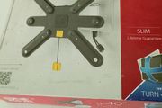 Oneforall LED TV bracket up to 40".NEW (Tilt and turn)