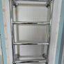 3 x Chrome Heated Towel Rail Radiators  Bathroom  Good Condition Image 2