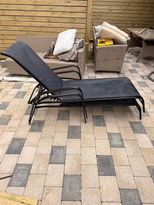 Garden sun loungers