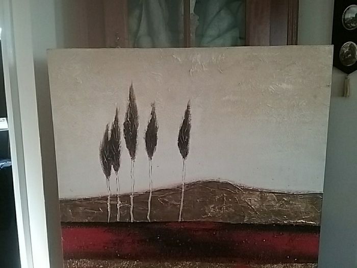 Modern Oil on Canvas Painting