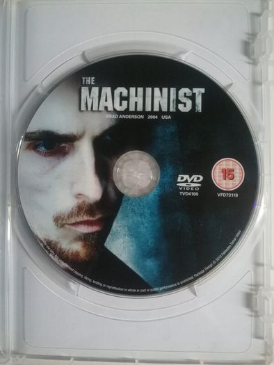 The Machinist [2004] - Christian Bale, Jennifer Jason Leigh, Aitana Sanchez-Gijon, John Sharian, & Michael Ironside [DVD Movie]