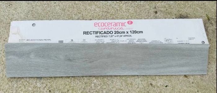 Tiles Grey Wood Effect - 10 Square Metres - Brand New