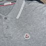 Moncler Contrast Rib Classic Collar Polo Small Image 7