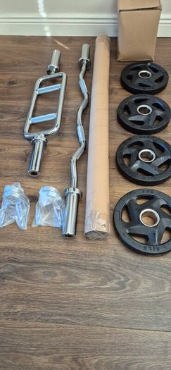 brand new olympic weight lifting set