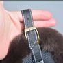 Natural Rex Rabbit Fur, Sheepskin Leather Winter Hat Image 4
