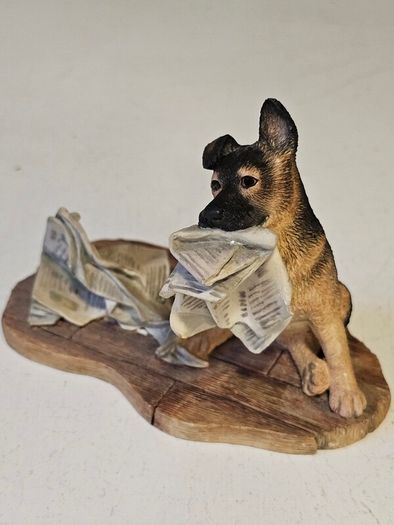 Collection of Figurines of German Shepherd Dog
