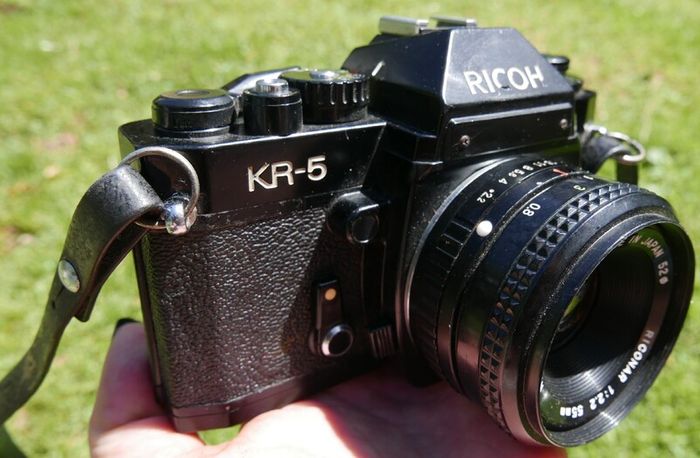 Ricoh KR-5 - 35mm Camera W/ 55mm 2.2 Ricoh -  works well