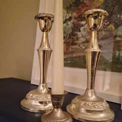 Silver Plated Candlesticks
