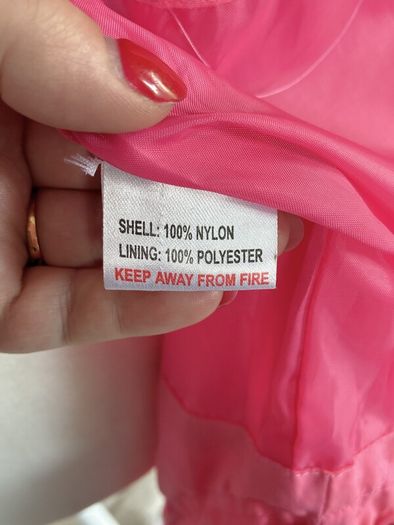 Brand-new Two-toned Pink Hooded Windbreaker Jacket from the Paco Sport  Size Medium UK 12/ EU 40