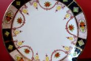 Rare Vintage SUTHERLAND IMARI  Large  Teapot Saucer   Plate