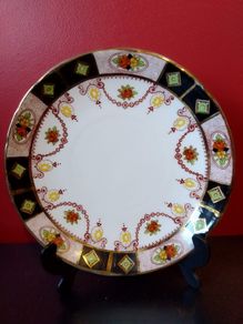 Rare Vintage SUTHERLAND IMARI  Large  Teapot Saucer   Plate