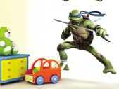 Ninja Turtles Big Wall Stickers Boys Nursery Kids Chilrens Room Decal Art Decor