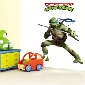 Ninja Turtles Big Wall Stickers Boys Nursery Kids Chilrens Room Decal Art Decor