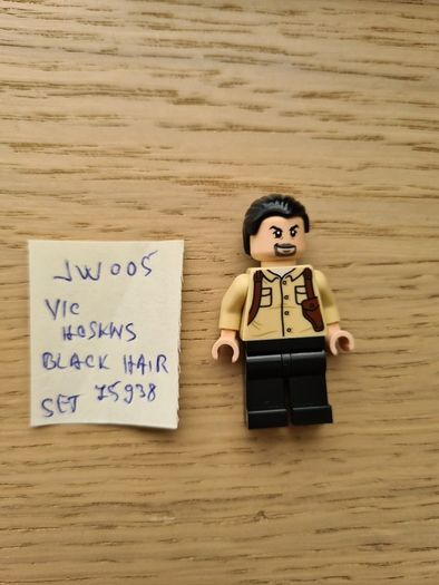 lego jw055 vic hoskins, set 75938 jurassic world