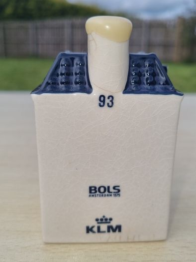 KLM Delft Blue miniature collector's house number 93
