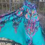 Villa green hankerchief dress (free post) Image 10