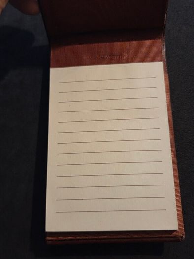 925 Sterling Silver Notepad