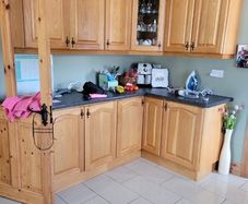 Solid oak kitchen doors and drawers,  full set available.