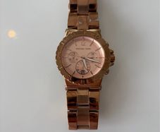 Michael kors rose gold ladies watch