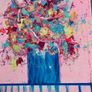 Original Irish Abstract Painting Irish Art Floral Art Original Floral Painting Image 10