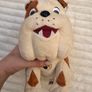 Posh Paws Cheery Smiling British Bulldog plush approx. 27 cm. Used Damaged Please see photos Image 4