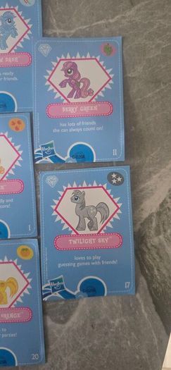 G4 Collector Cards off Mini Figures just 1 Euro Each - Selection 3 - MLP G4 My Little Pony