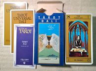 main image for ad Tarot cards - Tarot Universal de Salvador Dali bilingual English and Spanish mint condition unique &amp; rare