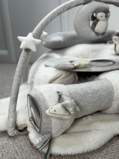 Wish Upon a Cloud Playmat Bundle with Tummy Time Roll, Sit & Play
